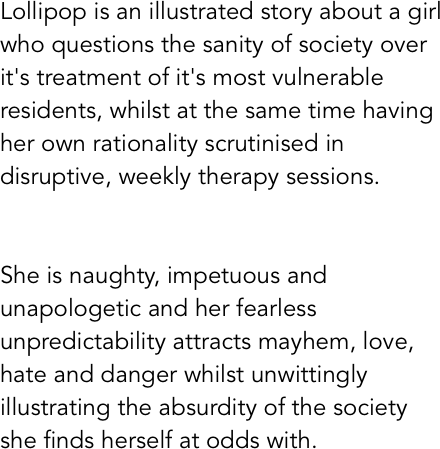 Lollipop is an illustrated story